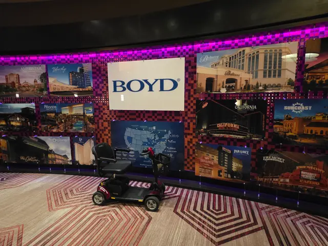 Mobility scooter from KC Mobility at Boyd Gaming display in Kansas City
