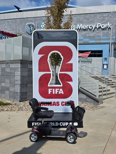 Mobility scooter rental at FIFA World Cup KC, Kansas City