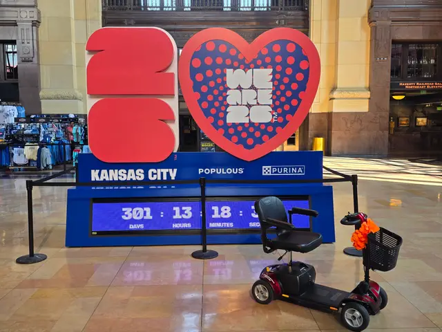 Accessible visit to FIFA World Cup KC countdown with a mobility scooter rental, Kansas City