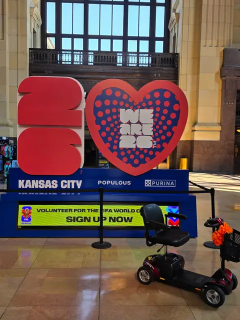 Mobility scooters from KC Mobility at FIFA World Cup KC / We Are KC in Kansas City