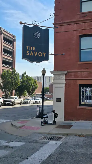 Mobility scooter rental delivered to Hotel Savoy, Kansas City
