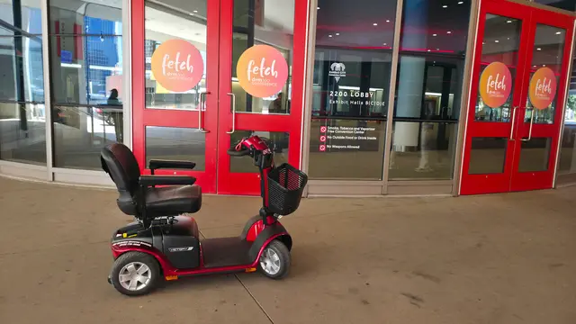 Mobility scooter from KC Mobility at Kansas City Visitor Information in Kansas City