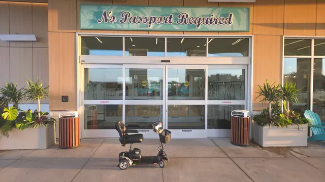 Mobility scooter rental delivered to Margaritaville Hotel, Kansas City