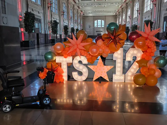 Mobility scooters at TS 12 balloon display, Kansas City